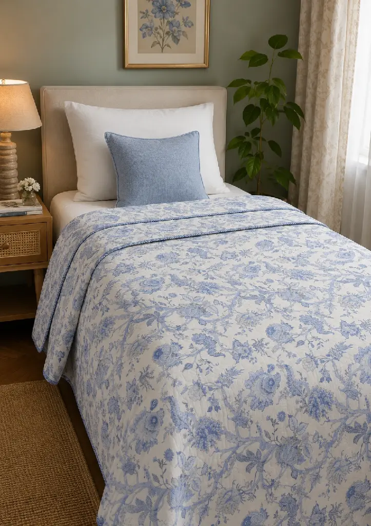 Root of LIfe Cerulean Bed.webp